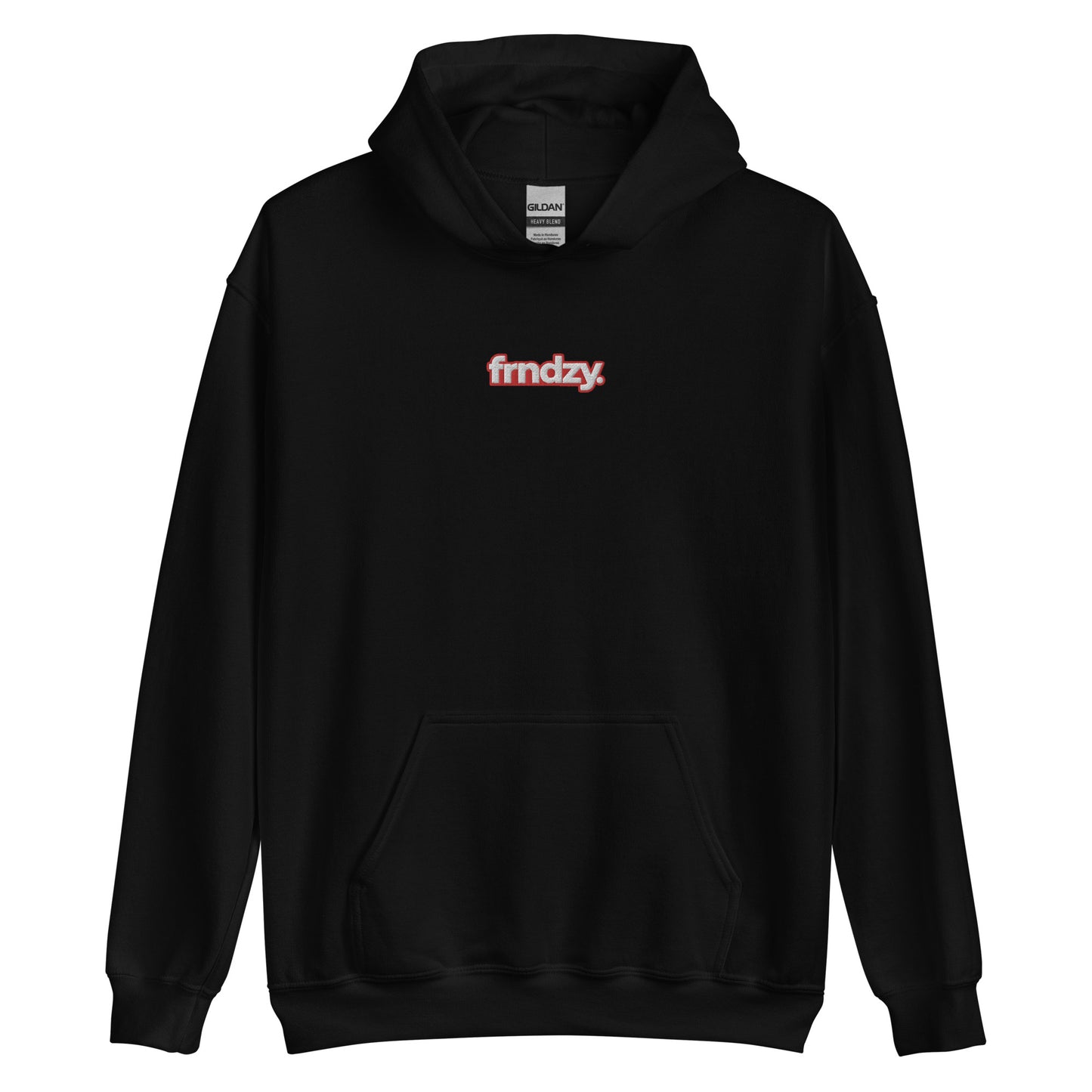 frndzy unisex embroidered hoodie