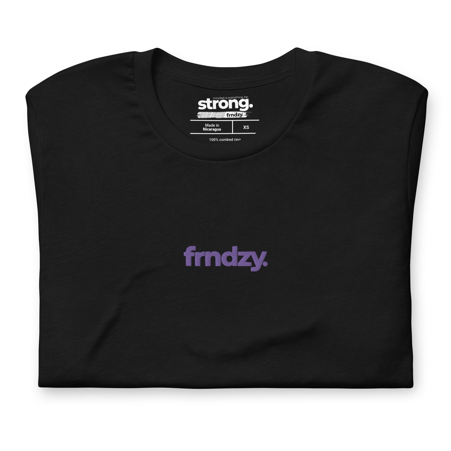 frndzy simple embroidered shirt