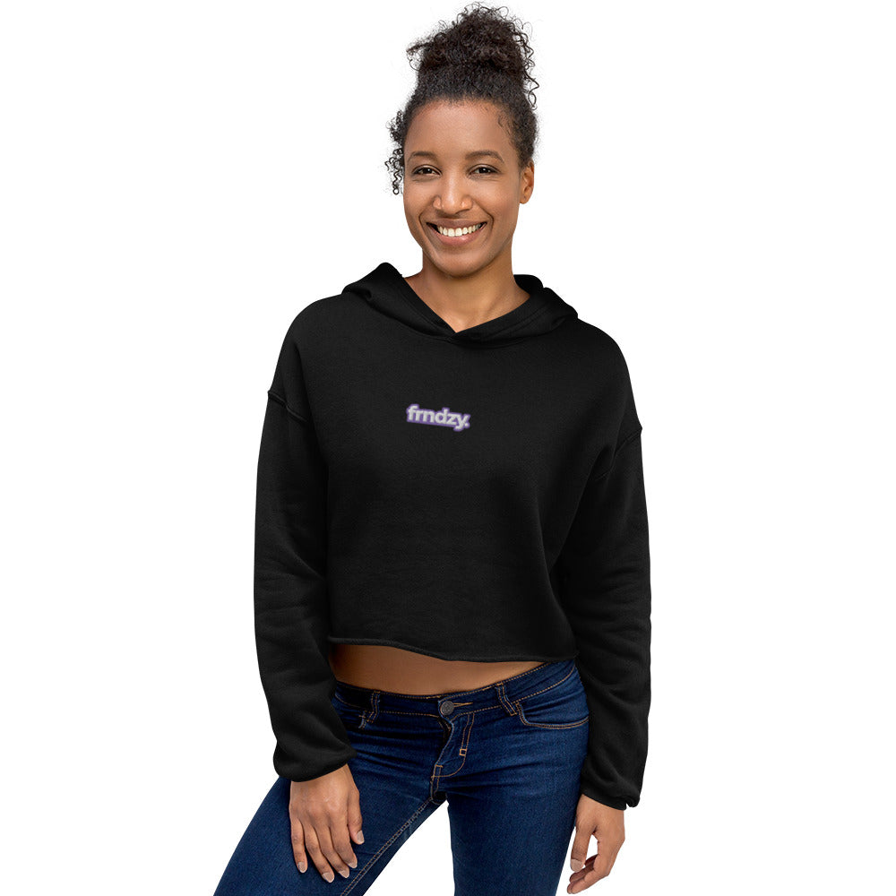 frndzy simple cropped hoodie (womens)