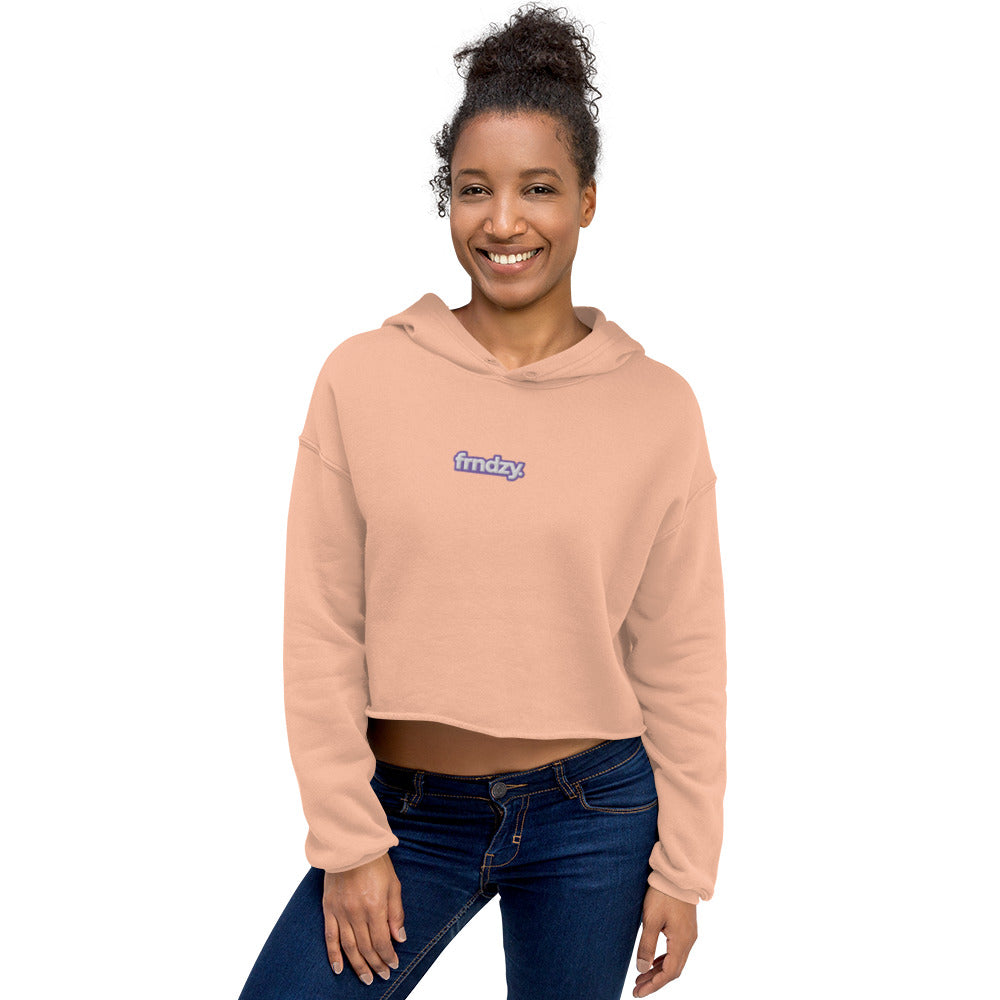 frndzy simple cropped hoodie (womens)