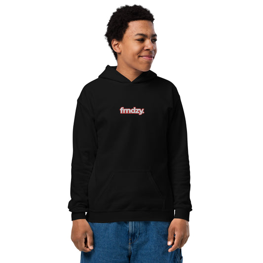 frndzy youth embroidered hoodie