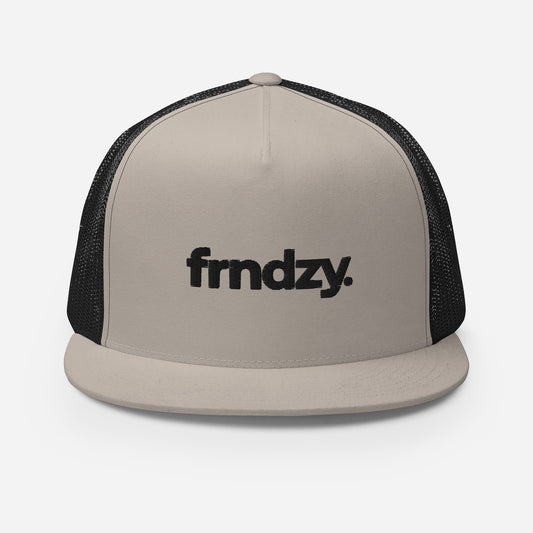 frndzy embroidered snapback truck stop