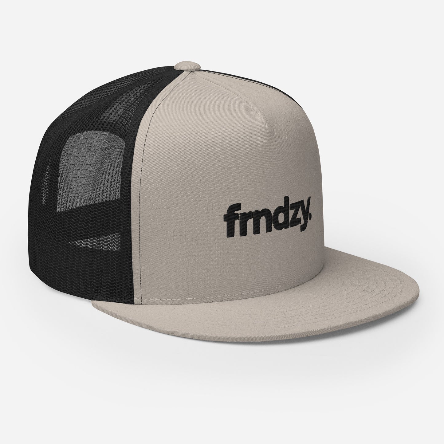 frndzy embroidered snapback truck stop